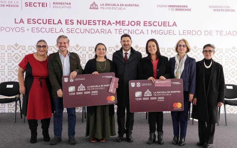 El programa “La Escuela es nuestra” otorga 600 mil pesos para la renovación de varios planteles