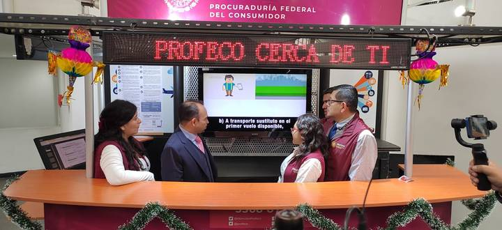Profeco inicia operativo Vacaciones Decembrinas 2023