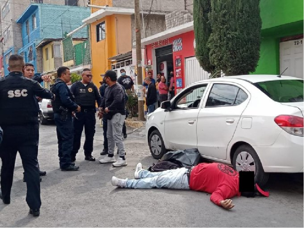 Elementos policiacos abaten a delincuente en Iztapalapa