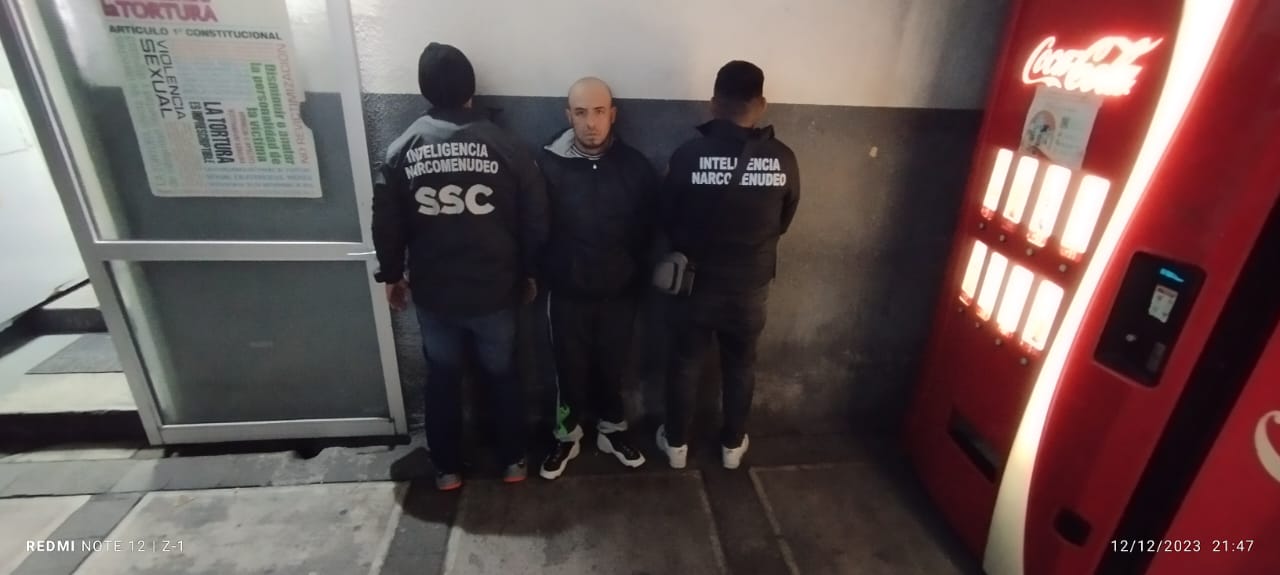 Cazan a La Pantera lider de narcomenudistas en la Cdmx