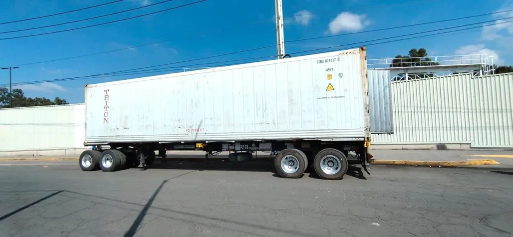Transporte de Carga Reparado por Robo es Recuperado en Ecatepec Edoméx