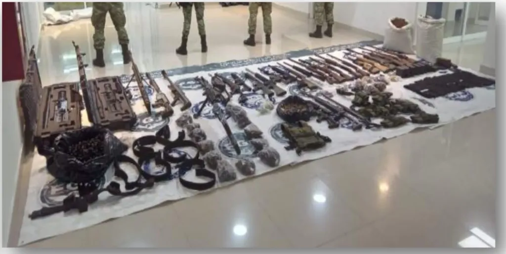 Secretaría de Seguridad del Estado de México y Sedema inhiben actividad delictiva en Tlatlaya