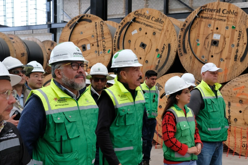 Supervisa Horacio Duarte Olivares, Secretario General de Gobierno Edoméx, obras del Trolebús Chalco-Santa Mart ha