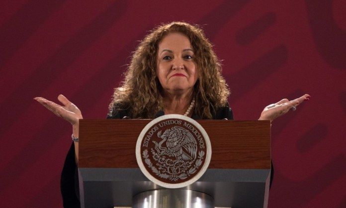 Sanjuana Martínez denuncia ’moches’ para la campaña de Sheinbaum