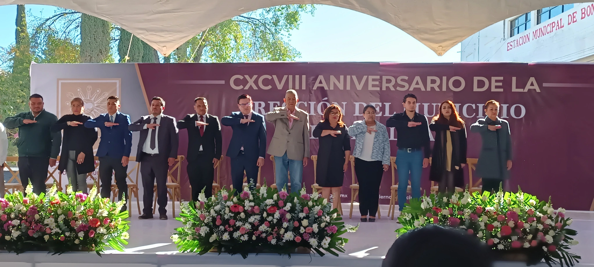 En Acolman Edoméx, Conmemoran el 198 aniversario del municipio
