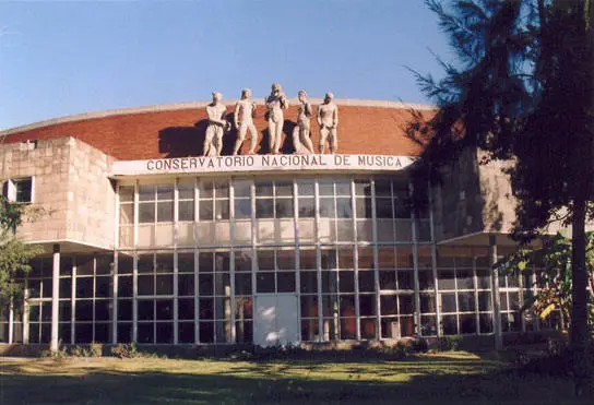 En CDMX Conservatorio Nacional de música Efemérides