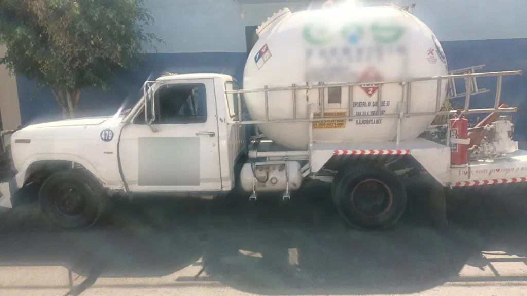 En Tultitlán Edoméx Detienen a presunto ladrón de gas LP
