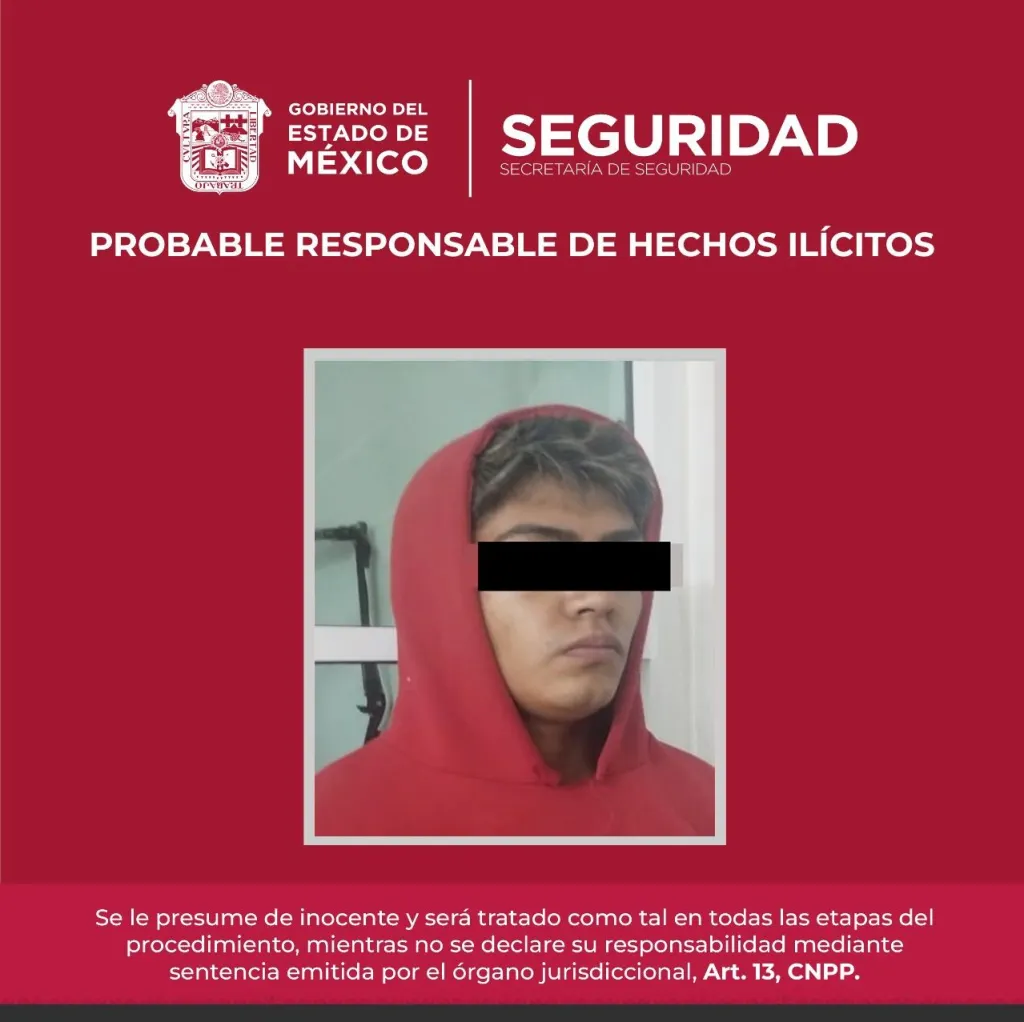 Sujeto fue detenido por Pedirle Dinero a menor de Edad a cambio de no Publica Información Privada en Ecatepec E domex