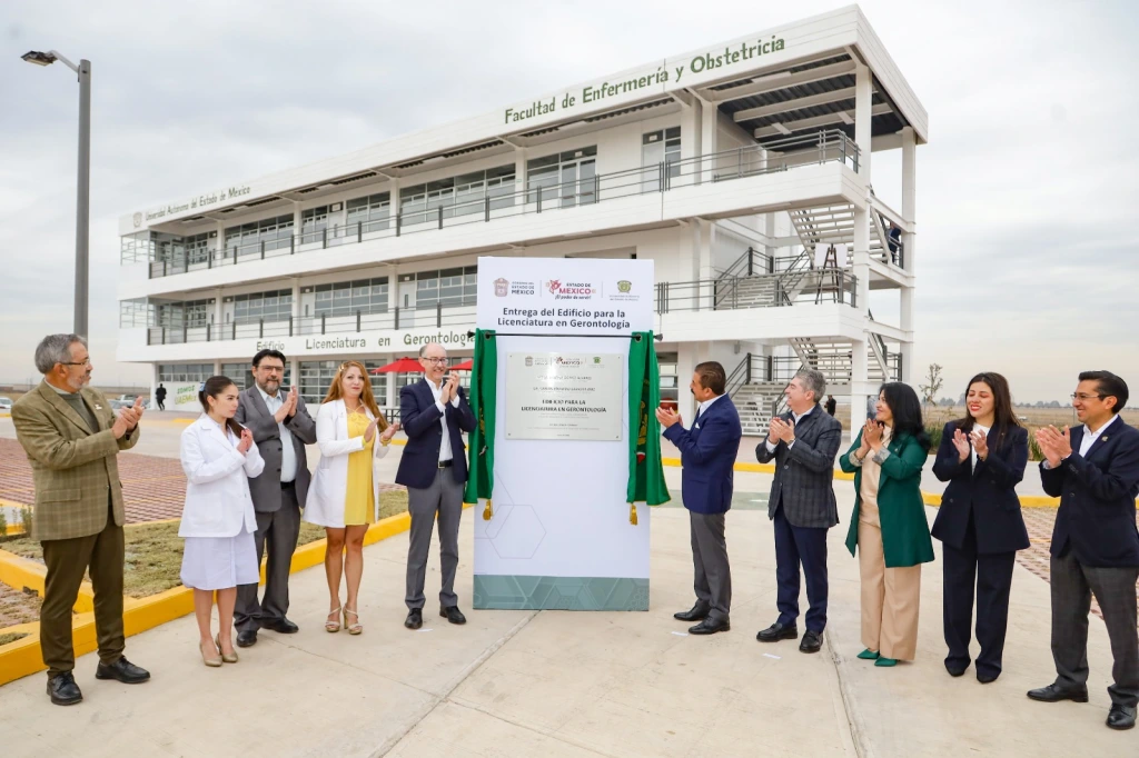 El GEM y la UAEMEX Entregan nuevas instalaciones y equipamiento para estudiantes de Gerontología