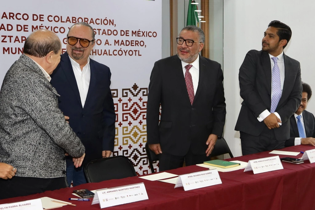 Gobierno del Estado de México firma Convenio Intergubernamental con CDMX para la Zona Metropolitana del Valle d e México