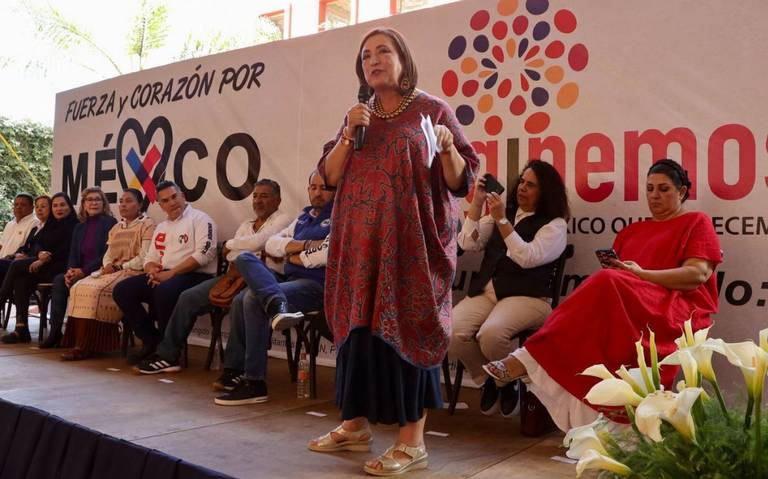 Xóchitl Gálvez acusa que se desviaron recursos públicos de Dos Bocas a la campaña de Sheinbaum