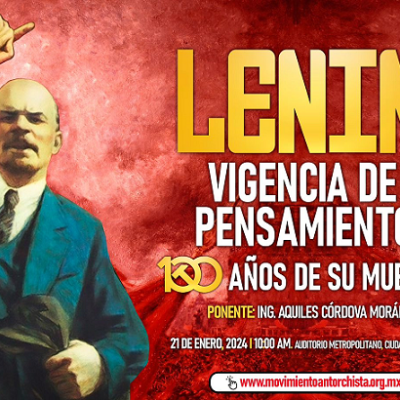 Antorcha recordará a Lenin en el centenario de su muerte