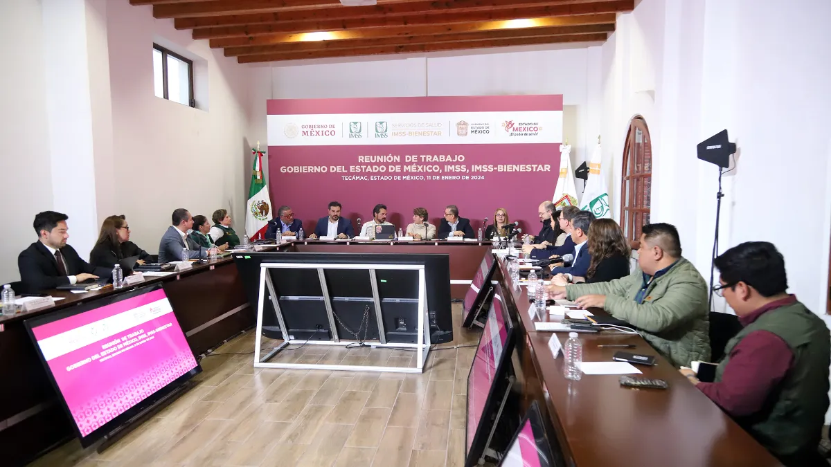 Zoé Robledo y Delfina Gómez analizan federalizar al Edomex al modelo IMSS-Bienestar