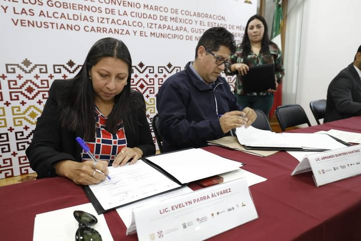 Venustiano Carranza se une al convenio metropolitano de seguridad y bienestar