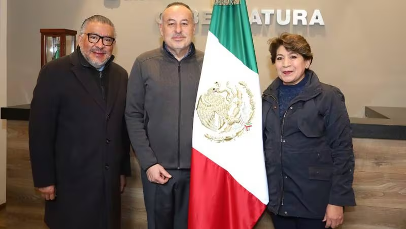 Delfina Gómez respalda del Fiscal dl Edomex, José Luis Cervantes tras atentado