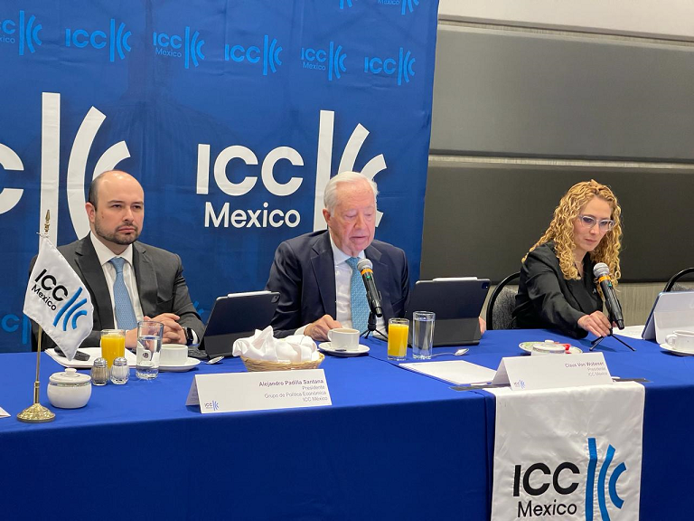 Hay que salvaguardar la economía y aprovechar el nearshoring, por la estabilidad electoral y más seguridad y e stado de derecho, retos del 2024: ICC