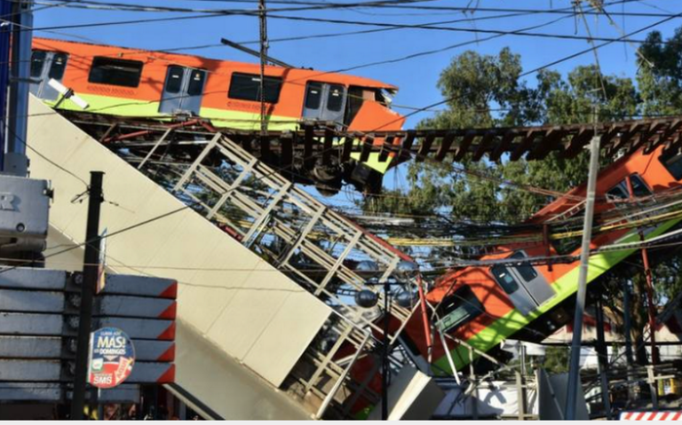 Deudos de los 26 muertos de la línea 12, siguen exigiendo justicia contra el gobierno de la CDMX y constructora s