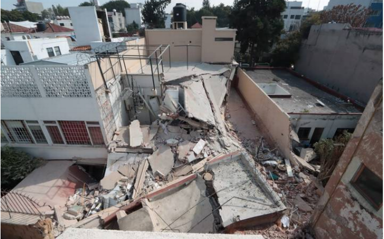 Se demolerá el inmueble donde fue la explosión por acumulación de gas en la Del Valle: PC