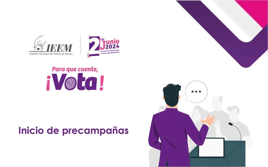 Iniciará este 20 de enero Precampañas Electorales en el Edoméx