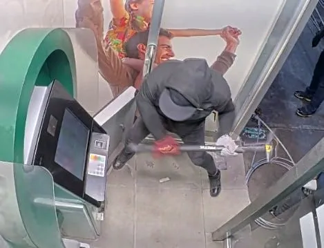 Cajero Automático se intentaron Robarse en Ecatepec Edoméx y Fallaron