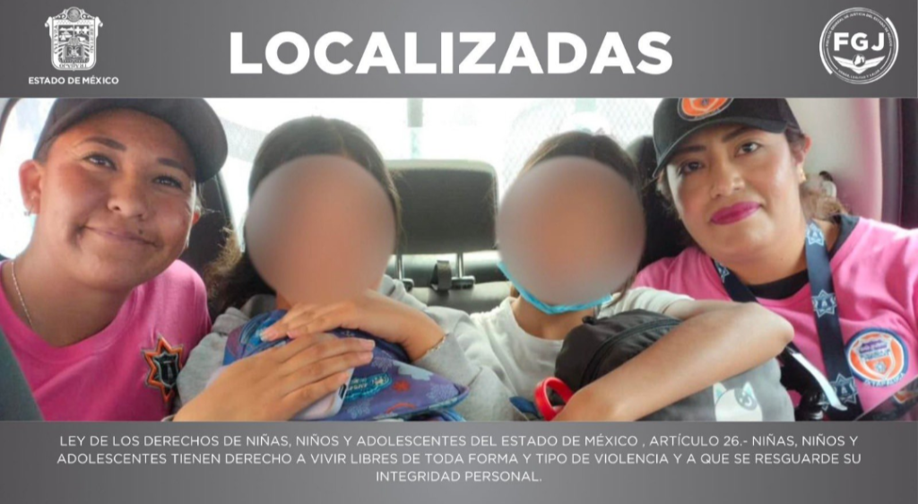 En Pantitlán CDMX localizan a las dos menores Desaparecidas ayer en Ixtapaluca Edoméx