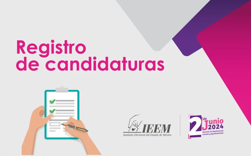 PodránPartidos Políticos Solicitar Registro de Coaliciones o Candidaturas Comunesante el IEEM hsta el 20 de En ero 2024