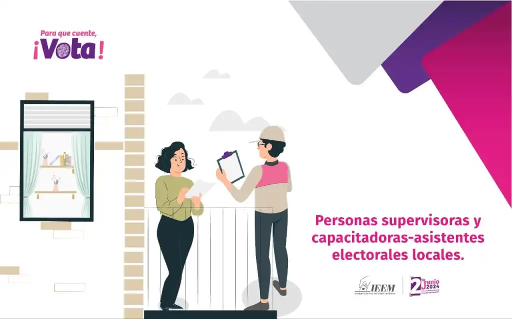 El IEEMPrepara Convocatoria para Personas Supervisoras y Capacitadoras- Asistentes Electorales Locales
