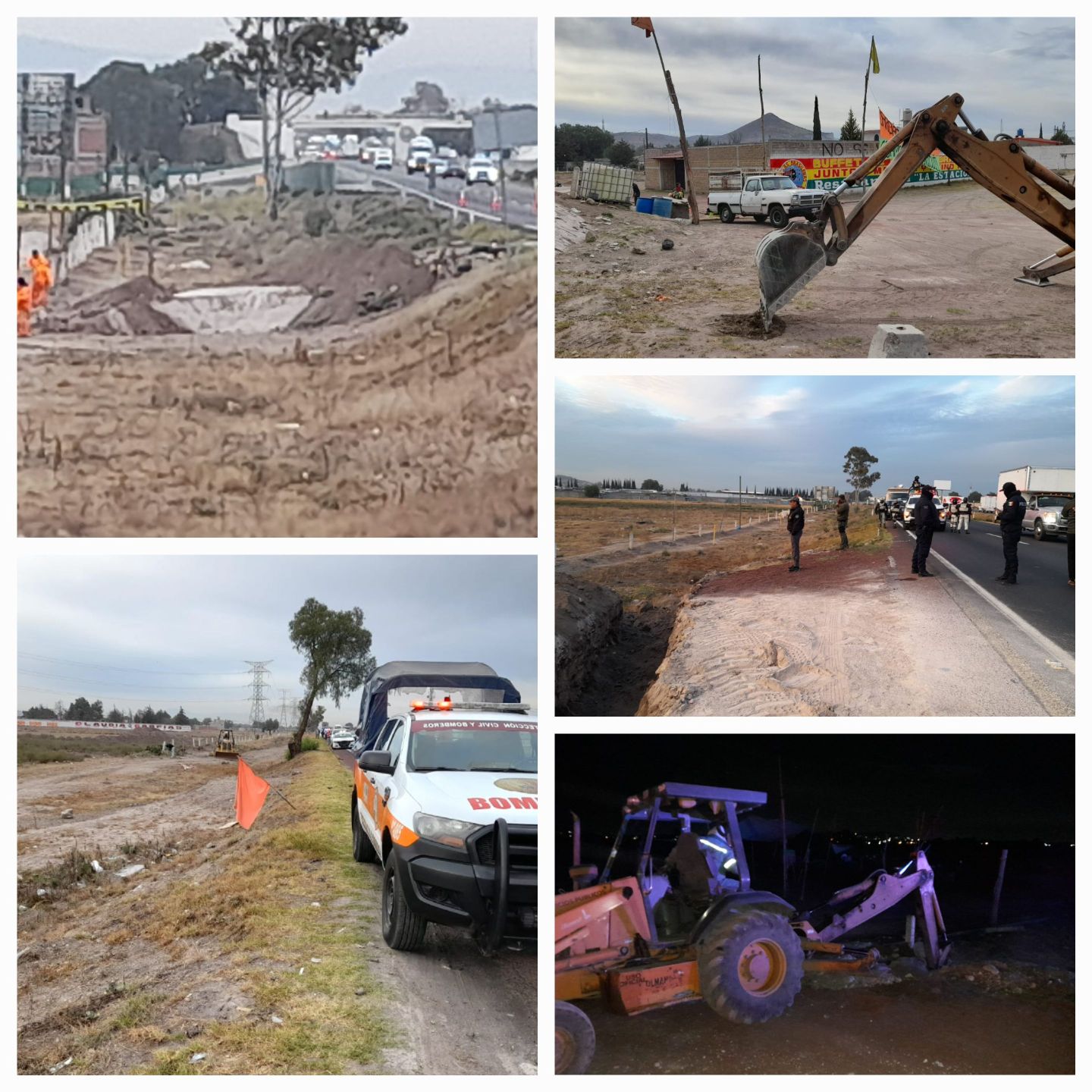 La Autopista Ecatepec – Pirámides se Recupera con Seguridad y Rapidez, tras cierre de accesos irregulares