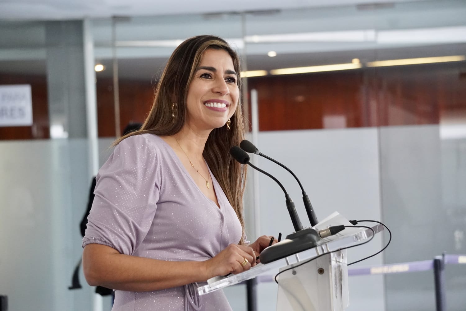 Marybel Villegas pide licencia a SENADO para competir por Alcaldía CANCUN 2024