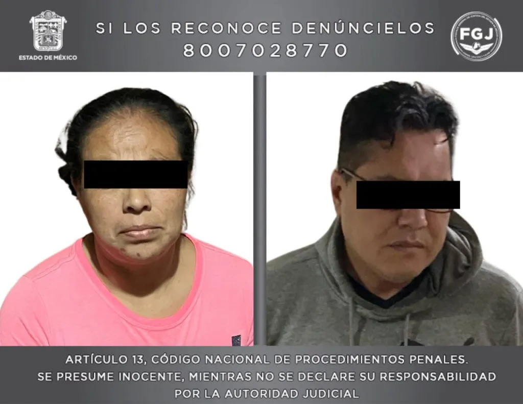En Tepotzotlán Edoméx, Catean dos casas y detienen a pareja por contenido infantil prohibido