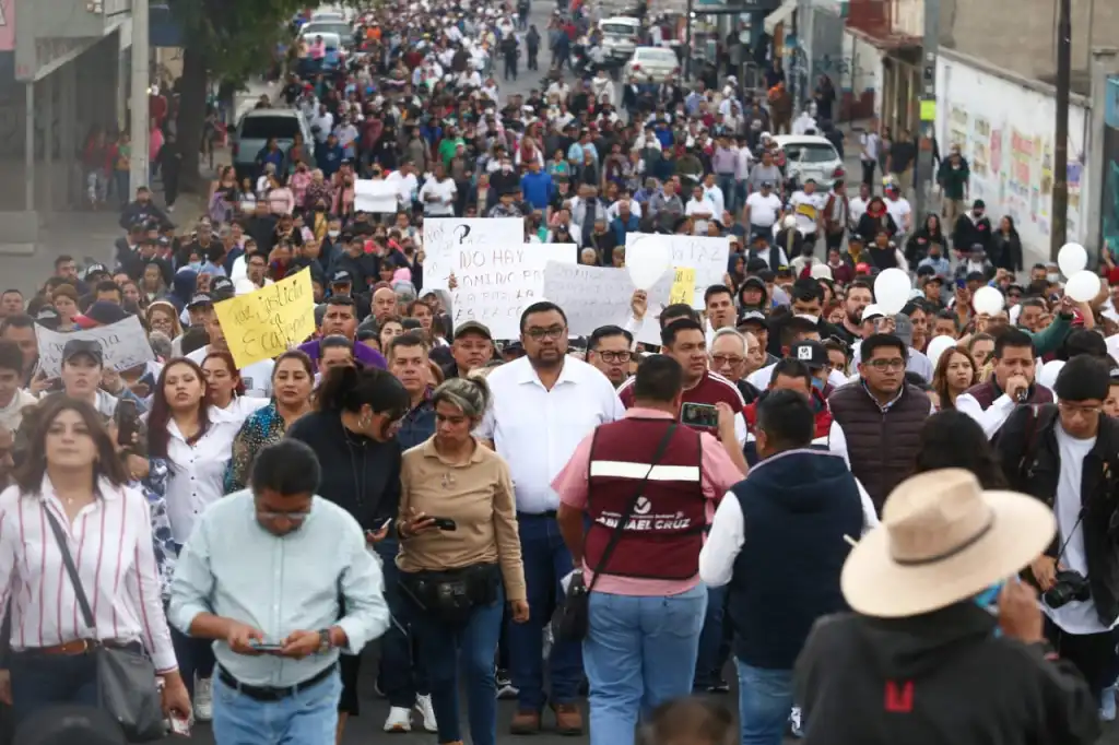 En Ecatepec Edoméx Marchan Ciudadanos y Piden el Esclarezca el Asesinato de los Hermanos Romero Segura