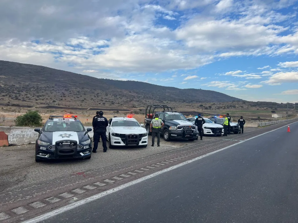 Operativo Blindaje Despliegan Carretero en Autopista Arco Norte Edoméx
