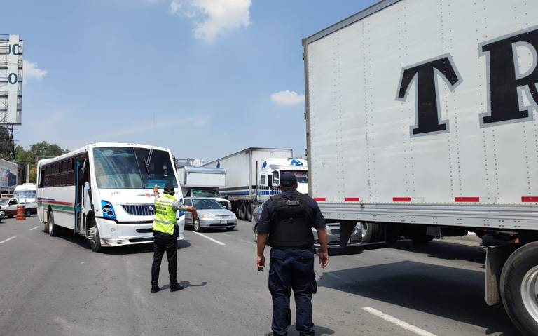 El robo a autotransporte de carga ha descendido hasta un 7.12% en comparación con 2022 y 2033 en el Edomex