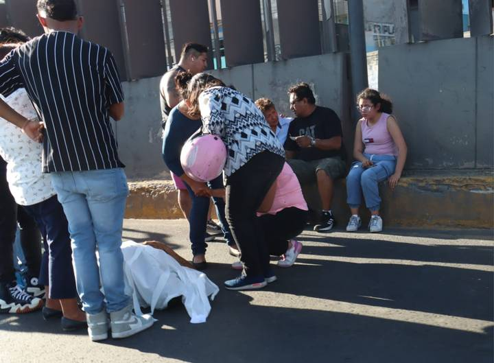 Muere motociclista al derrapar en la Naucalpan-Toluca