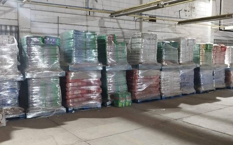Recuperan mercancía en el Edomex, cuyo valor alcanza los dos millones de pesos