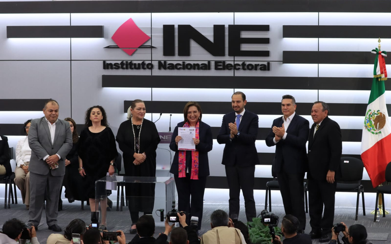 Sr. presidente no meta las manos en las elecciones solo por apoyar a su corcholata favorita: Xóchitl Gálv ez