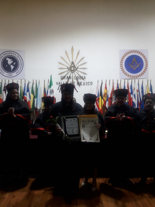 Entrega de reconocimientos Doctor Honoris Causa por el Colegio Internacional de Ciencias Forenses Jurídicas y H umanidades