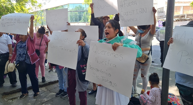 SPARVP extorsiona a comerciantes de la vía pública, les exige hasta 5 mil pesos a la semana
