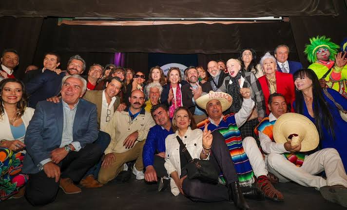 Xóchitl Gálvez, candidata a la Presidencia de la República asiste al 80 aniversario de la Casa del Actor