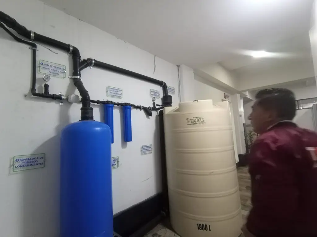 Opera con éxito Sistema de Recolección de agua de lluvia en Presidencia de Texcoco en Edoméx