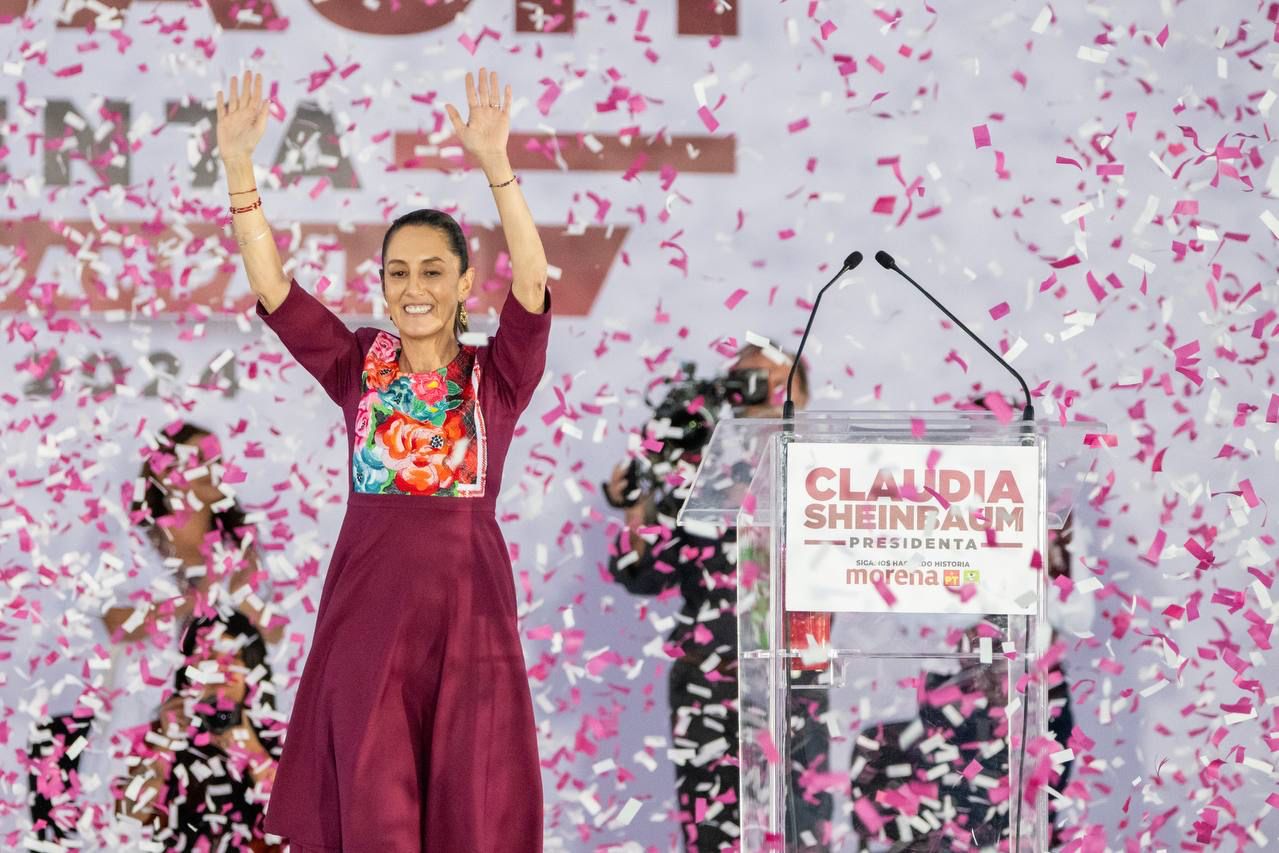 Marybel Villegas respalda y acompaña a Claudia Sheinbaum en arranque campaña a la Presidencia de la República  2024