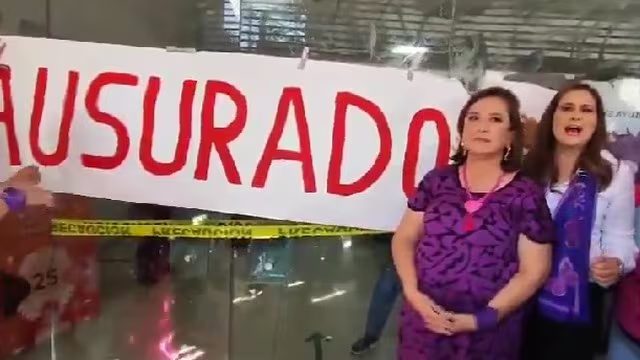En forma simbólica Xóchitl Gálvez clausura la FGJCDMX por el Día Internacional de la Mujer