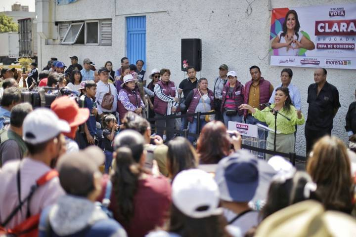 Clara Brugada quiere transformar el Mercado de La Viga y convertirlo en un Centro Histórico