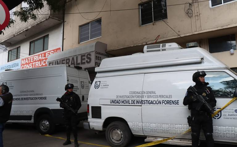 Encuentran restos humanos dentro de una funeraria clausurada