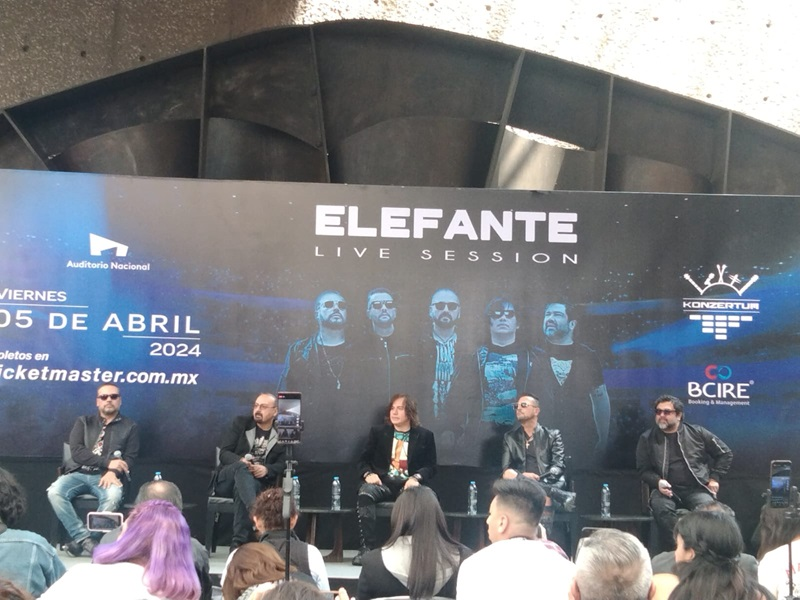 Elefante se presentará en el Auditorio Nacional con “Live Session el próximo 5 de abril