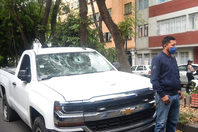 Motociclistas agreden a cinco trabajadores de la Alcaldía Cuauhtémoc
