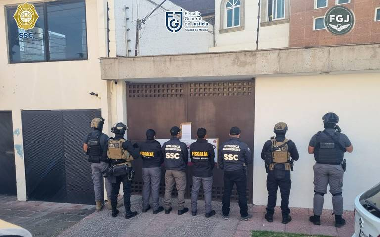 Decomisan armas y droga tras cateo en un refugio del Chori en Naucalpan