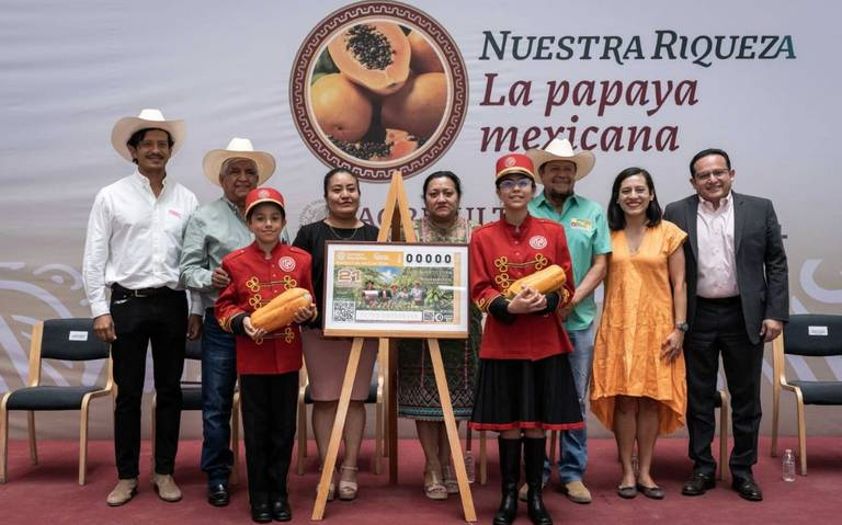 Lotenal lanza billete conmemorativo donde reconoce el valor cultural de la papaya