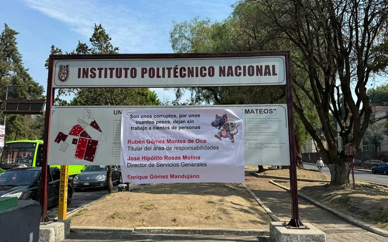 Ex trabajadores de limpieza del Politécnico denuncian actos de corrupción