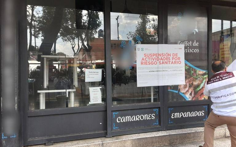 Suspenden 10 locales por vender alimentos en mal estado
